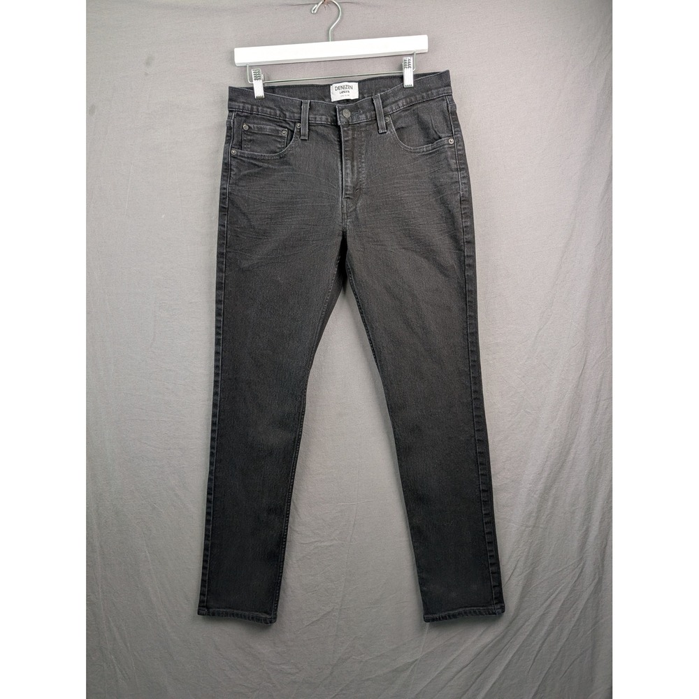 Denizen Levi's 216 Slim Mens Black Jeans‎ Size 33x32